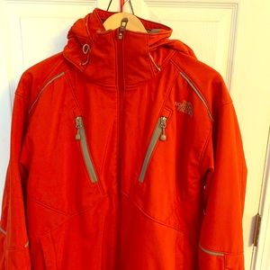 The North Face winter jacket.